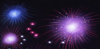 fireworks illustration