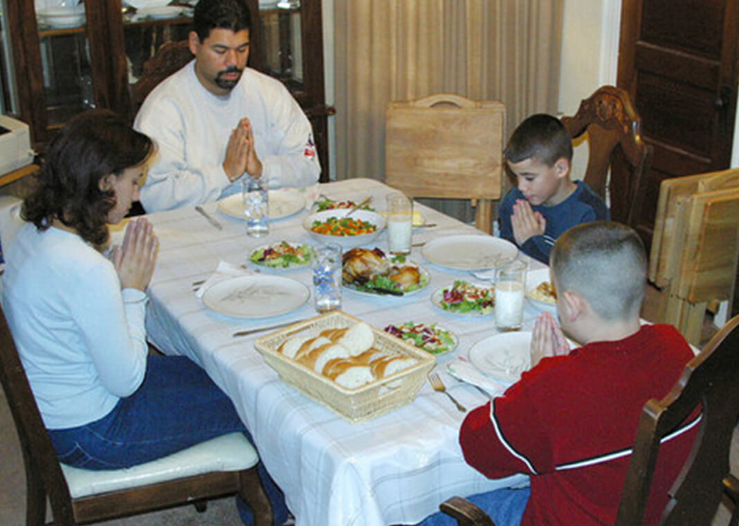 family grace before meal