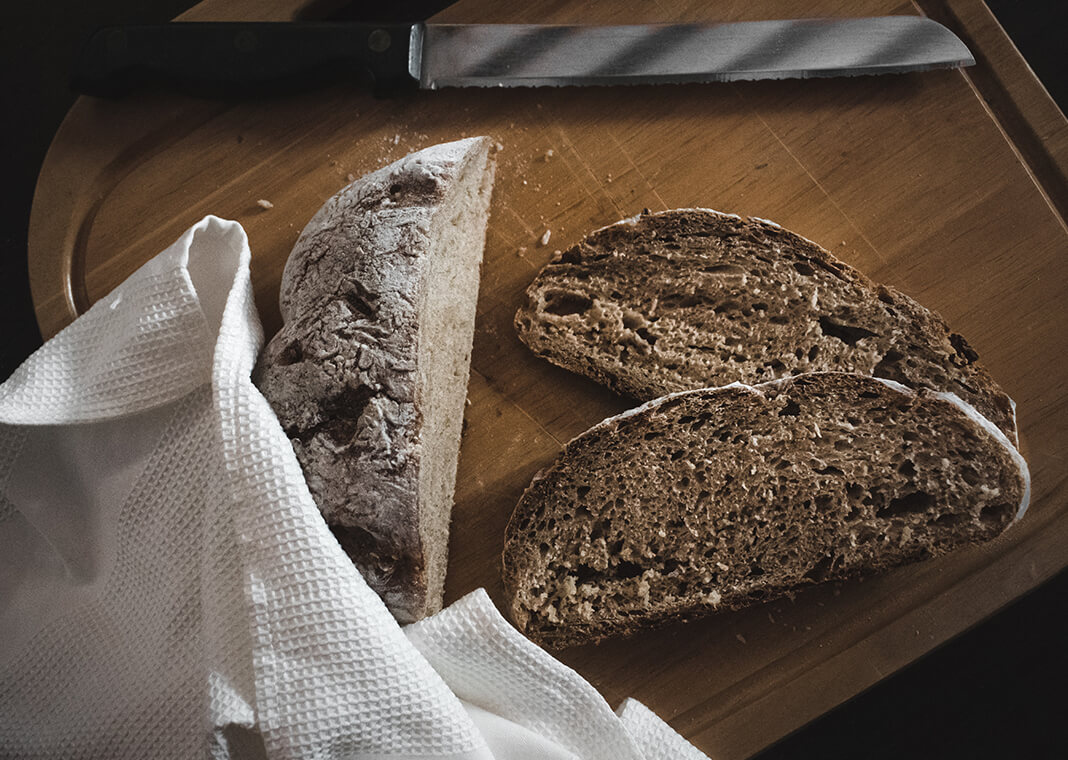 sourdough bread - photo by Mathilda Khoo on Unsplash