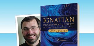 Ignatian Discernment of Spirits in Spiritual Direction and Pastoral Care by Mark E. Thibodeaux, SJ - book cover and author photo