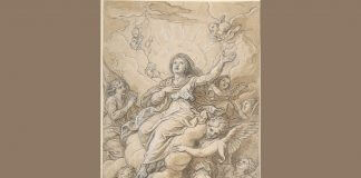 "The Assumption of the Virgin" by Michel Corneille the Younger, via The Metropolitan Museum of Art, licensed under CC0 1.0