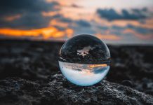 upside-down world as reflected in marble -photo by Louis Maniquet on Unsplash