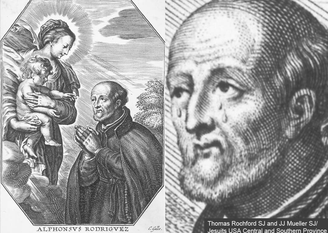 Saint Alphonsus Rodriguez SJ - image courtesy of Thomas Rochford SJ and JJ Mueller SJ/Jesuits USA Central and Southern Province