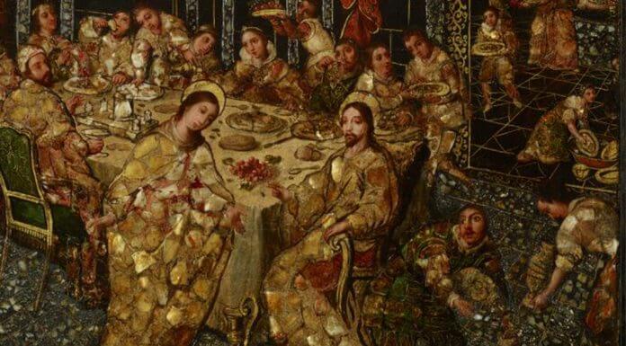 "The Wedding at Cana" by Nicholás Correa, public domain, via Wikimedia Commons