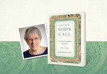 Answering God's Call: A Scripture-Based Journey for Older Adults by Barbara Lee - book cover and author photo