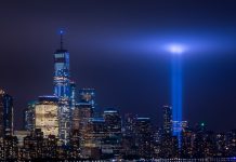 9-11 Tribute in Light - photo by Jesse Mills on Unsplash