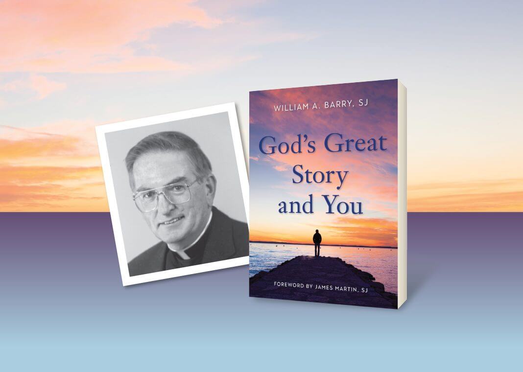 God's Great Story and You by William A. Barry, SJ - book cover and author photo