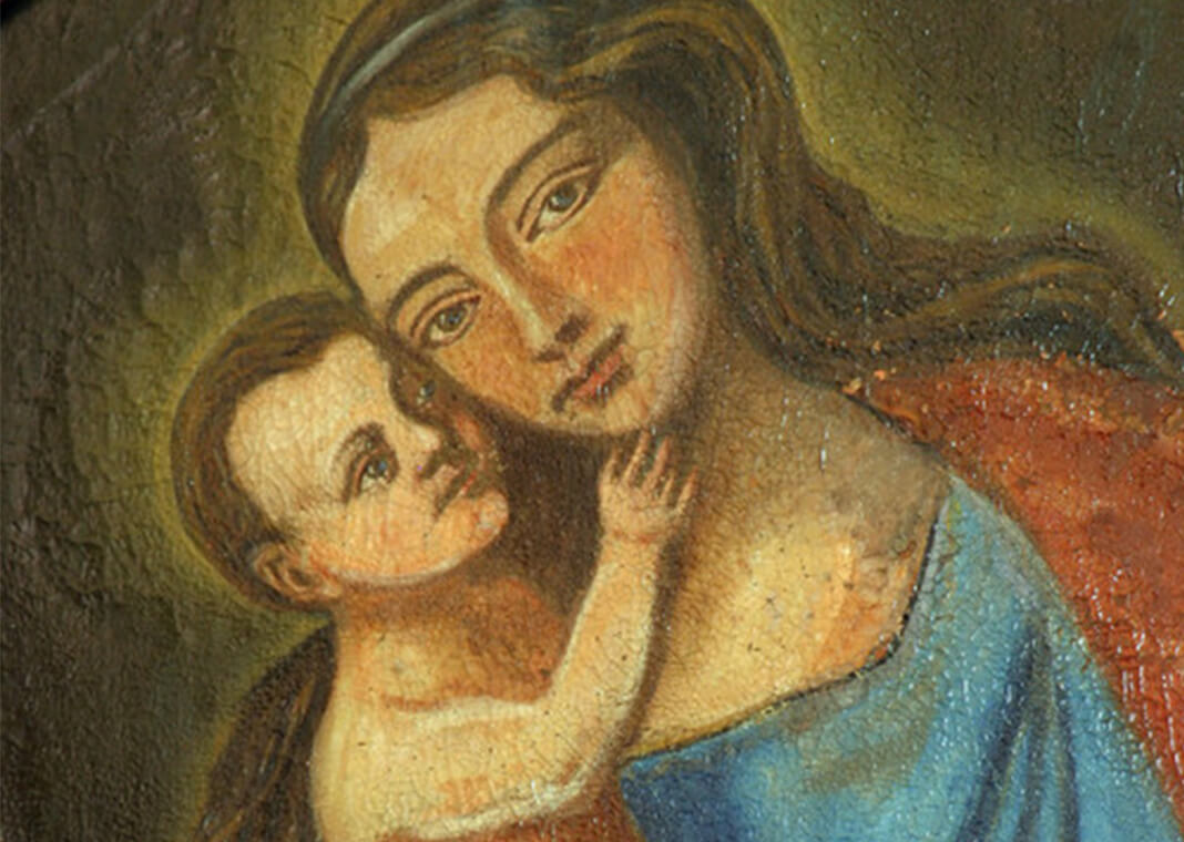 Mary and Jesus - by Zvonimir Atletic/Shutterstock.com