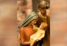 Joseph, Mary, and Baby Jesus - image by Dr. Nick Stafford from Pixabay