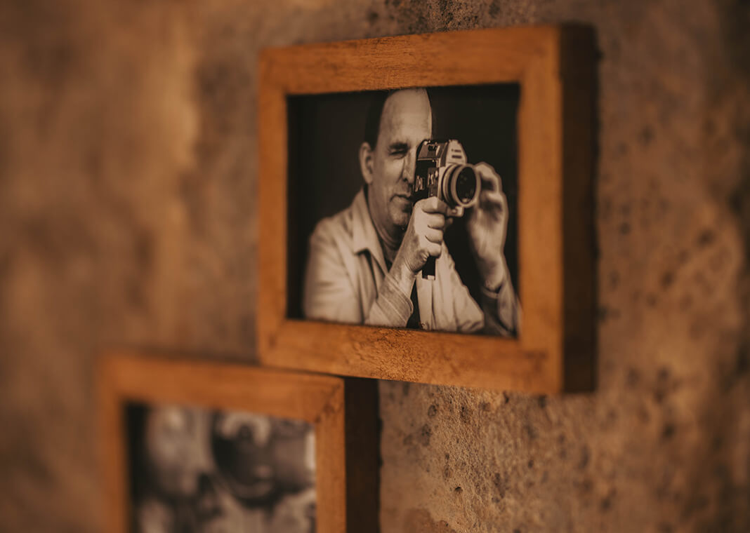 framed photo of man with camera - photo by Portrenk from Pexels