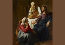 Johannes Vermeer "Christ in the House of Martha and Mary" - public domain via Wikimedia Commons