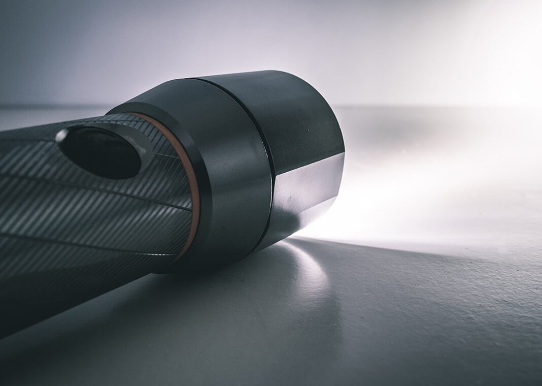 flashlight - photo by Steve Johnson on Pexels