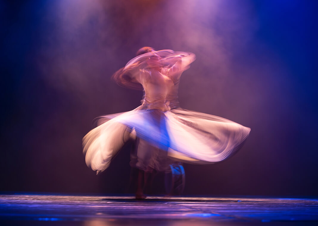 dancer in motion - photo by Ahmad Odeh on Unsplash