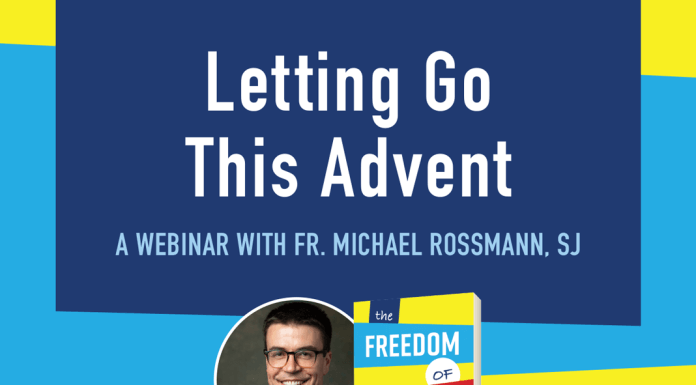 Letting Go This Advent: A Webinar with Fr. Michael Rossmann, SJ