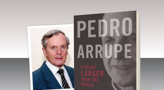 Pedro Arrupe: A Heart Larger Than the World - book by Brian Grogan, SJ (pictured)