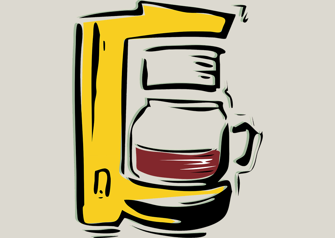 coffeemaker illustration - image by Clker-Free-Vector-Images from Pixabay