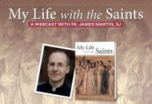 My Life with the Saints: A Webcast with Fr. James Martin, SJ - image of book and author