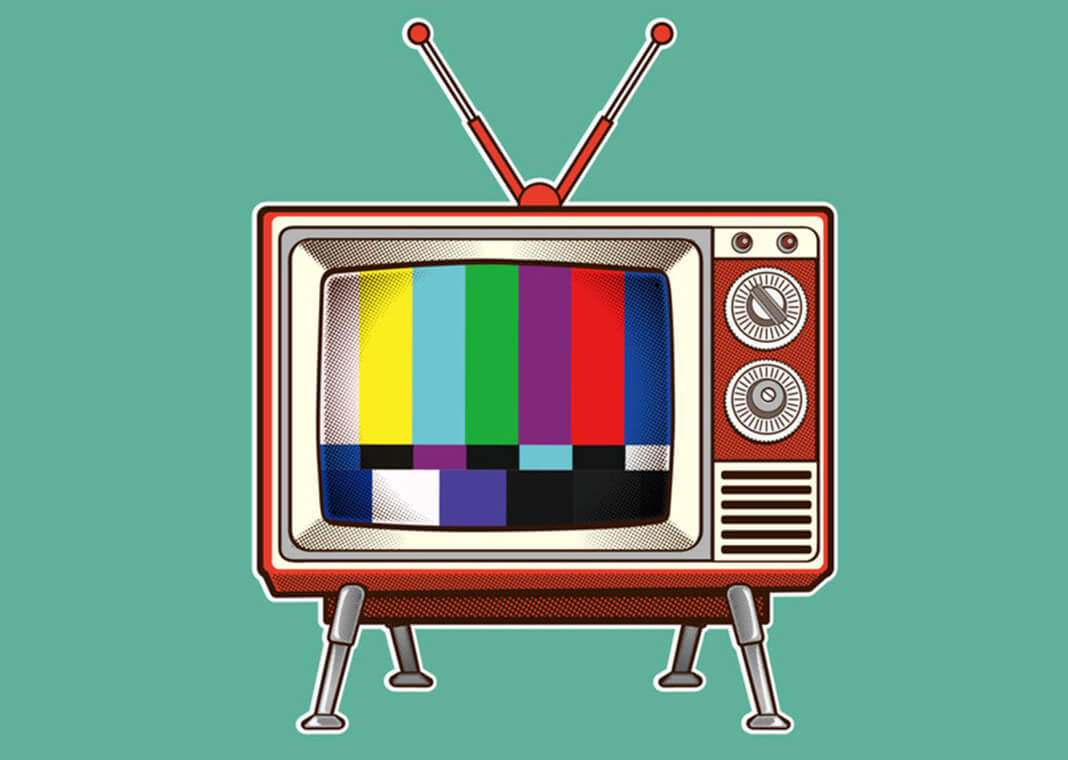 illustration of television with antenna and dials - Primsky/iStock/Getty Images