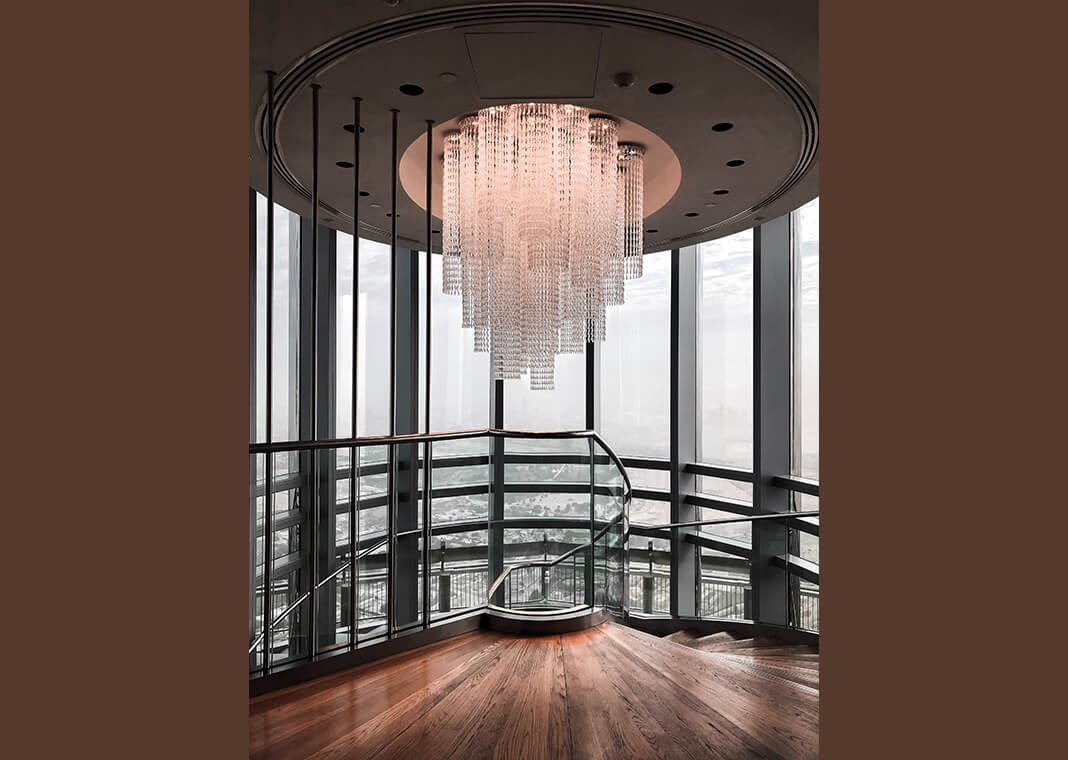 glass chandelier in luxury building - photo by Movoyagee on Pexels