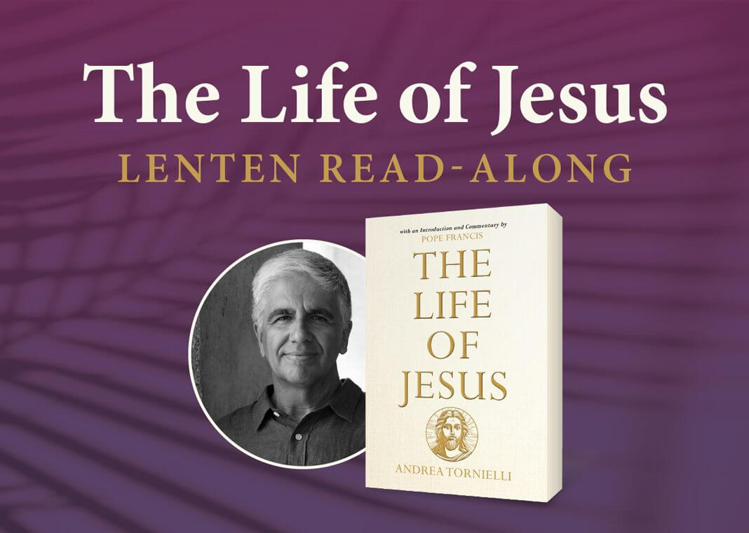 The Life of Jesus Lenten Read-Along - book with author Andrea Tornielli