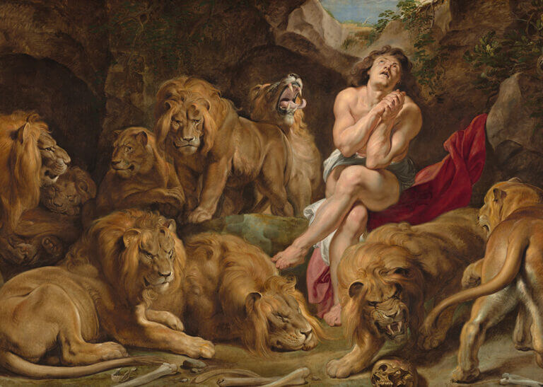 "Daniel in the Lions' Den" by Peter Paul Rubens - courtesy National Gallery of Art, Washington